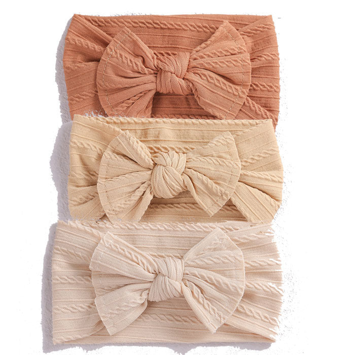 3-Piece Baby Elastic Headband