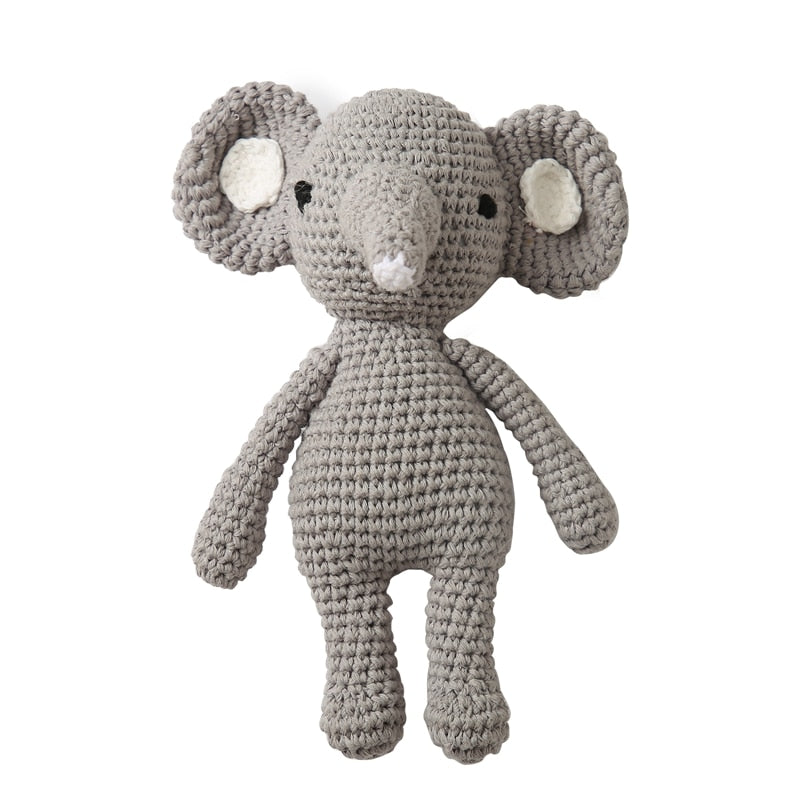 Handmade Crochet Rattle Animal