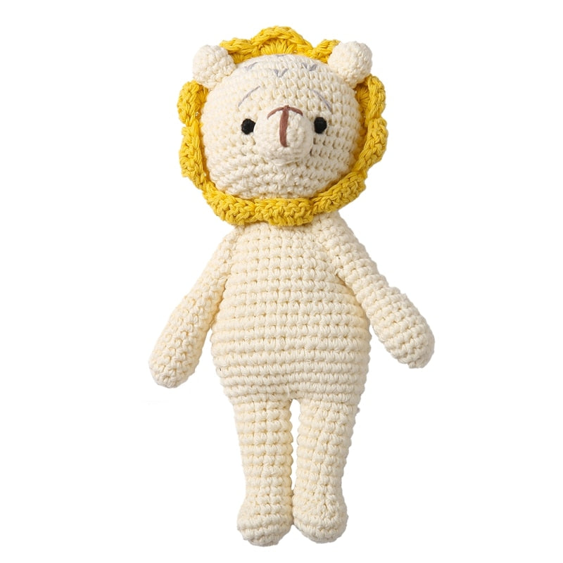 Handmade Crochet Rattle Animal